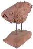  Product image 3 of the product “Carved tilapia wood on stand ”